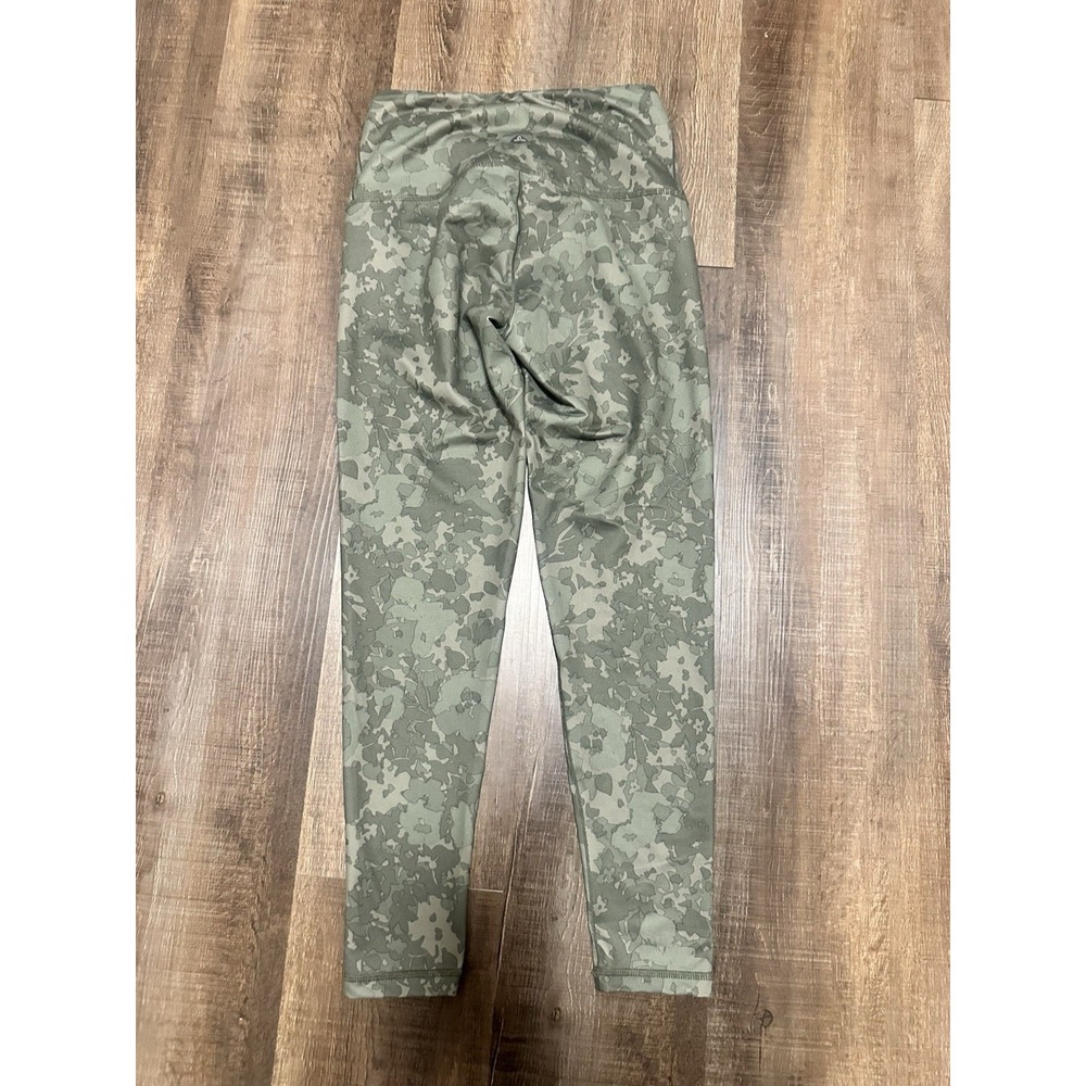 Prana Green Camo Leggings Small